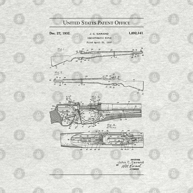 US Patent - M1 Garand Rifle by Taylor'd Designs